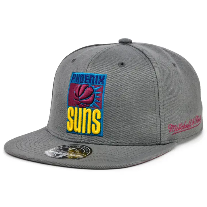 Phoenix Suns NBA Carbon Cabernet Fitted graph/graph/dkmag