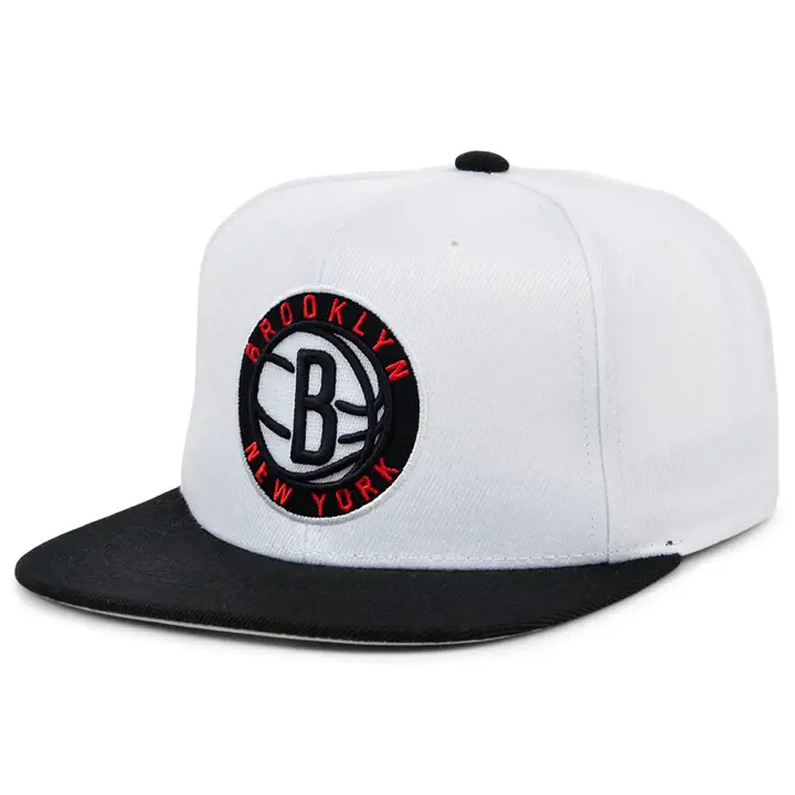 Casquette Snapback Brooklyn Nets NBA Playoff Wins blc/noi/gri