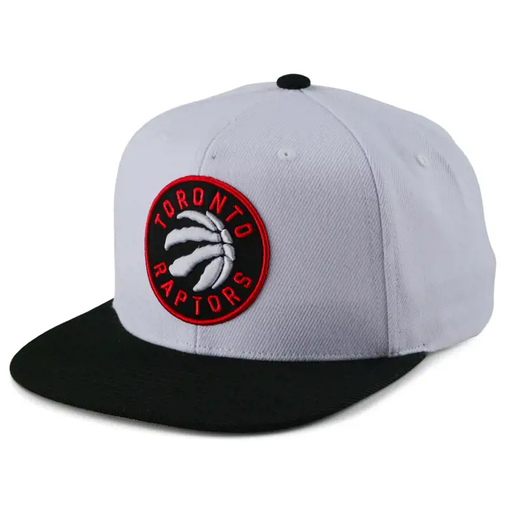 Casquette snapback Toronto Raptors NBA Playoff Wins blc/noir/gris