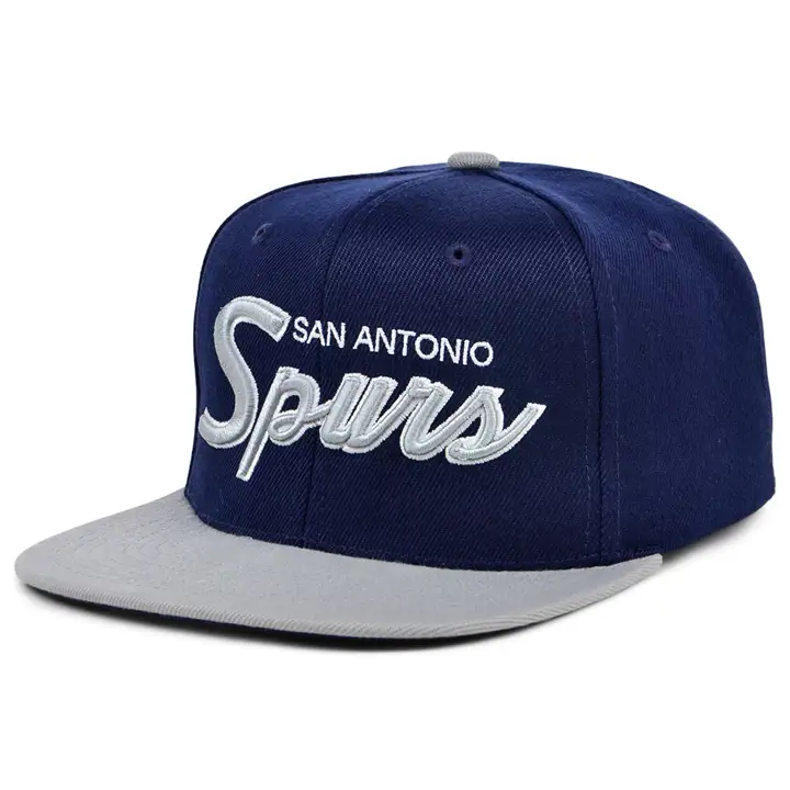 Casquette NBA San Antonio Spurs Navy Spirit Script Snapback marine/gris/n