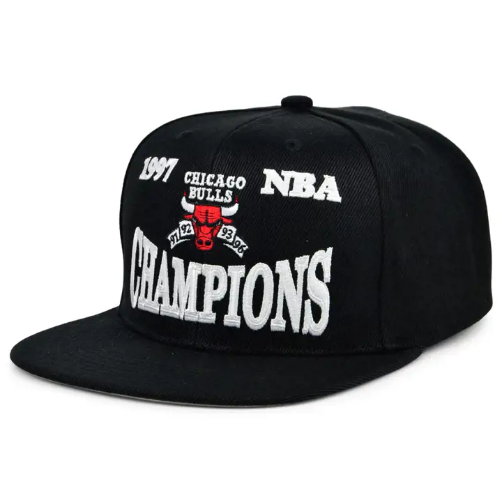 Chicago Bulls NBA Casquette Snapback Sneaker Hood Remix noire/noire/noire