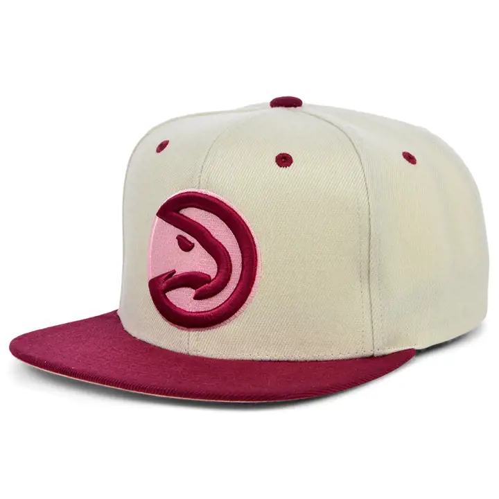 Casquette réglable rose Atlanta Hawks NBA - Merlot/Voile/Rose