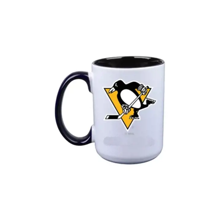 Mug 44 cl intérieur coloré Pittsburgh Penguins