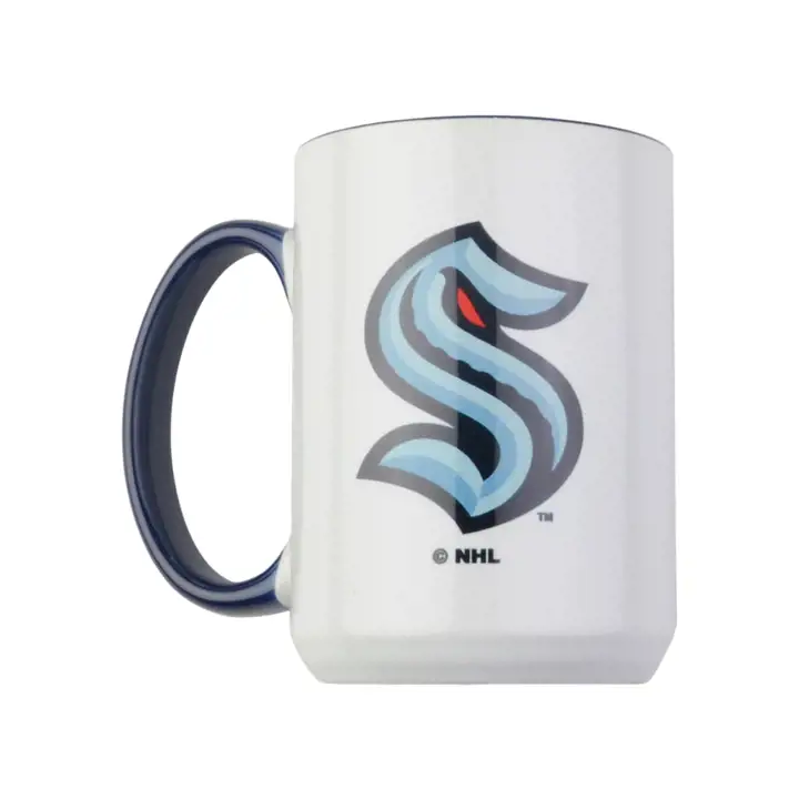 Seattle Kraken 15oz Tasse Couleur Intérieure ast