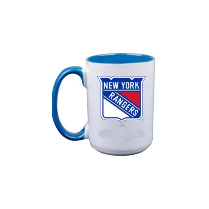 Mug de 44 cl New York Rangers avec intérieur coloré