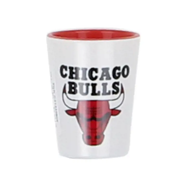 Verre à shot Chicago Bulls 2 oz. Couleur intérieure ass.