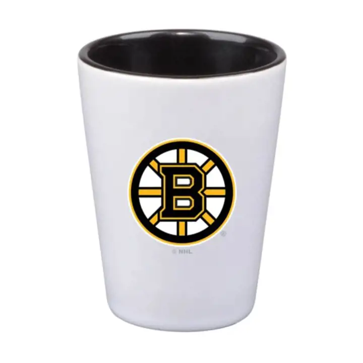 Verre à shot Boston Bruins 5 cl, intérieur coloré