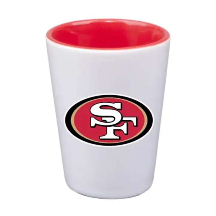 Verre à shot Seattle Seahawks 2 oz avec couleur intérieure