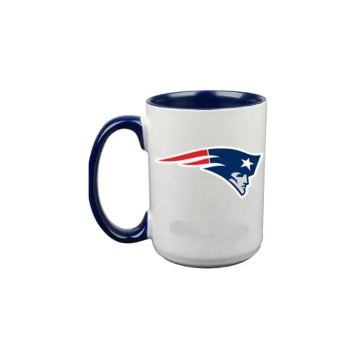 Mug intérieur coloré 44 cl New England Patriots