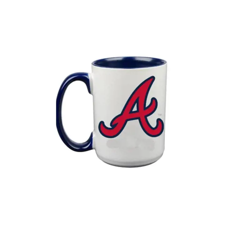 Mug "Atlanta Braves" 44 cl avec intérieur coloré