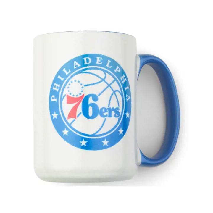 Mug 44 cl intérieur couleur Philadelphia 76ers