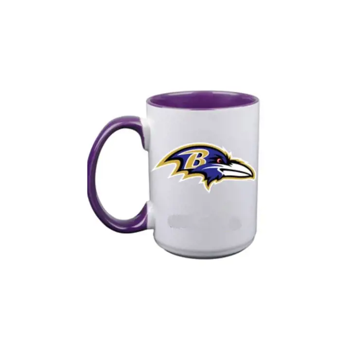 Baltimore Ravens Mug de couleur intérieure 15 oz ast