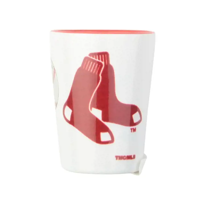 Verre à liqueur Boston Red Sox de 2 oz. à couleur intérieure