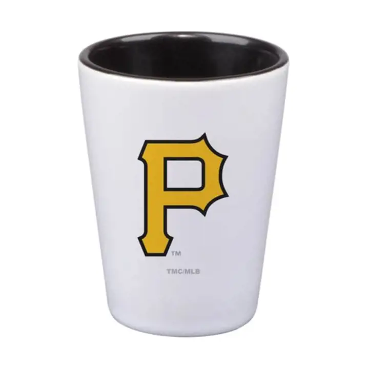 Verre à shot Pittsburg Pirates 56,7 g. intérieur coloré ast