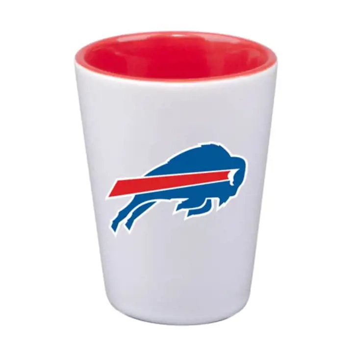 Verre à shot Buffalo Bills 2 oz. Couleur intérieure ast