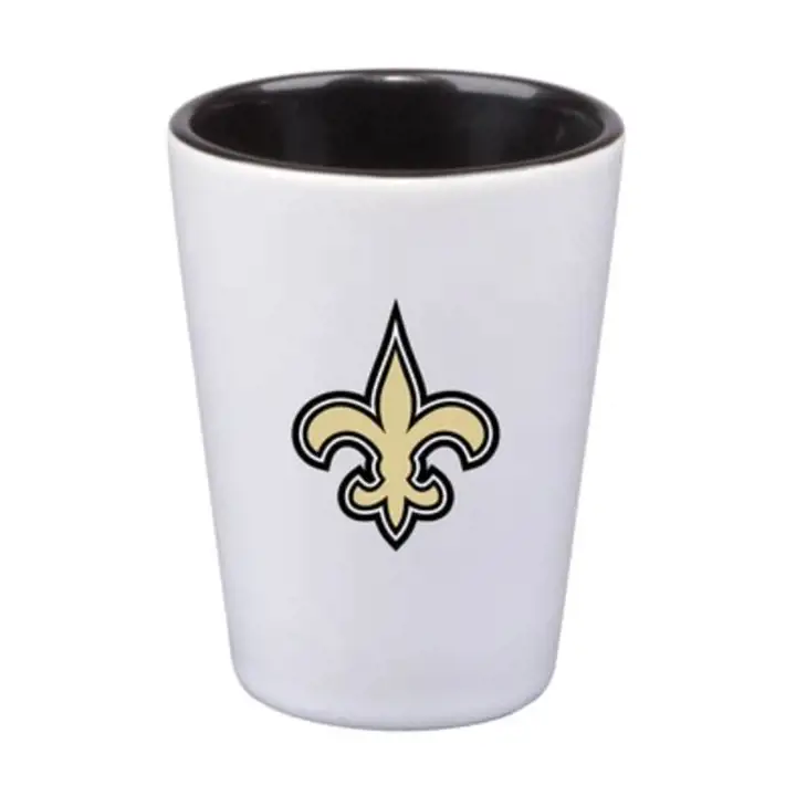 Verre à liqueur couleur intérieure 59 ml New Orleans Saints