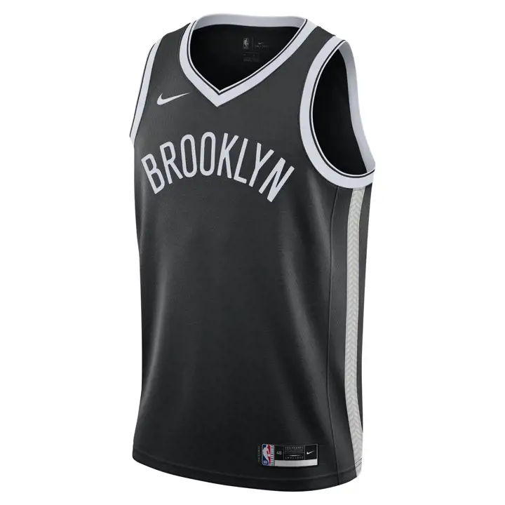 Maillot Swingman NBA CYO ICON Brooklyn Nets noir