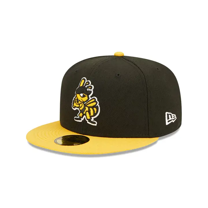 Salt Lake City Bees MiLB Authentic Collection 59Fifty noir