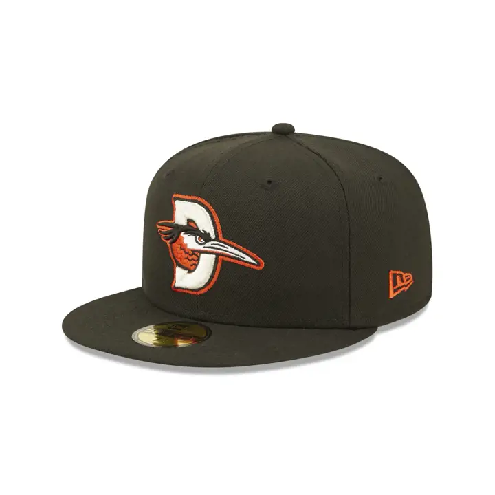 DELMARVA SHOREBIRDS MiLB Authentic Collection 59Fifty noir