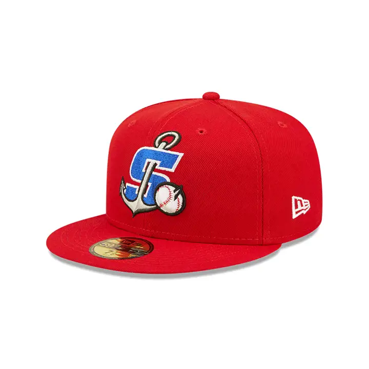 STOCKTON PORTS MiLB Authentic Collection 59Fifty ROUGE