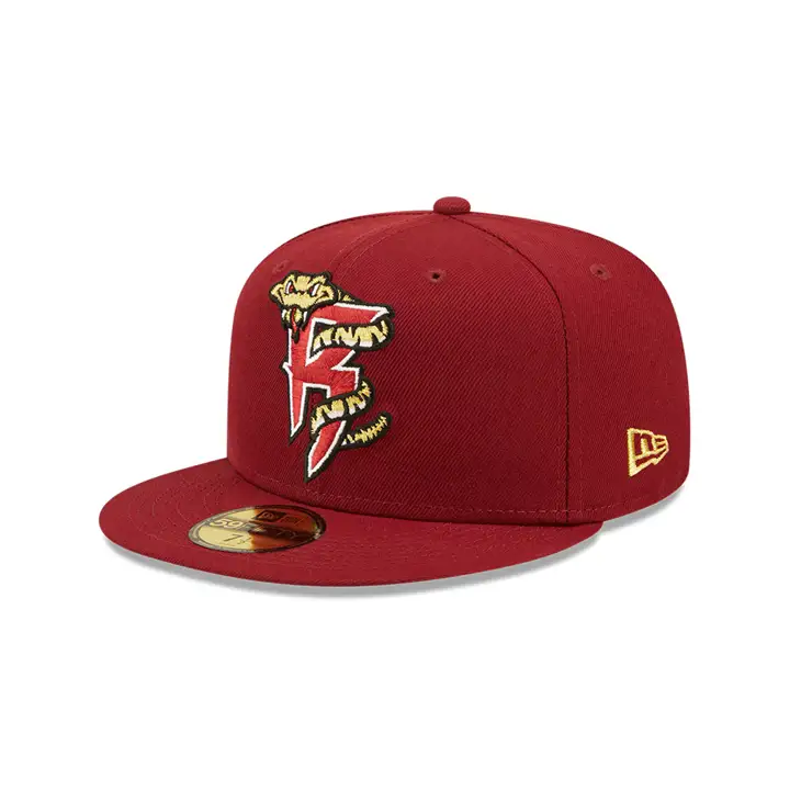 Casquette 59Fifty officielle MiLB des Wisconsin TimberRattlers