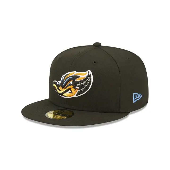 AKRON RUBBER DUCKS MiLB Authentic Collection 59Fifty noir