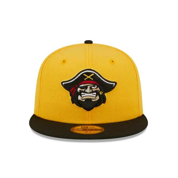 Casquette 59Fifty Collection Authentique MiLB BRADENTON MARAUDERS jaune