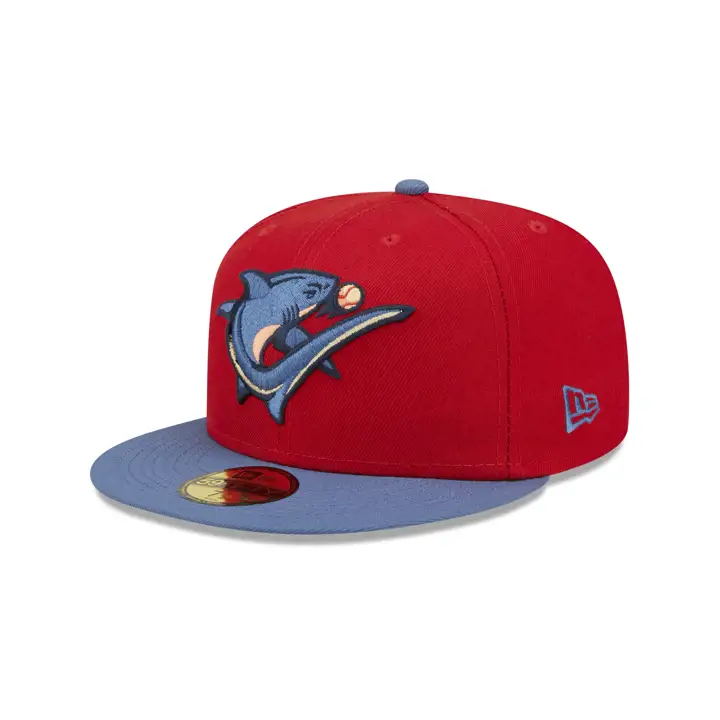 CLEARWATER THRESHERS MiLB Authentic Collection 59Fifty ROUGE