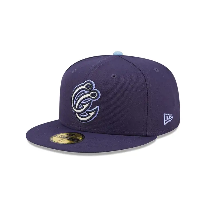 Casquette Corpus Christi Hooks MiLB Authentic Collection 59Fifty BLEU MARINE