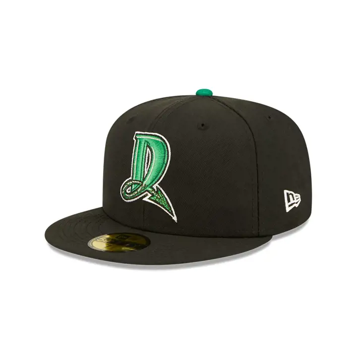 Casquette 59Fifty authentique MiLB DAYTON DRAGONS noire