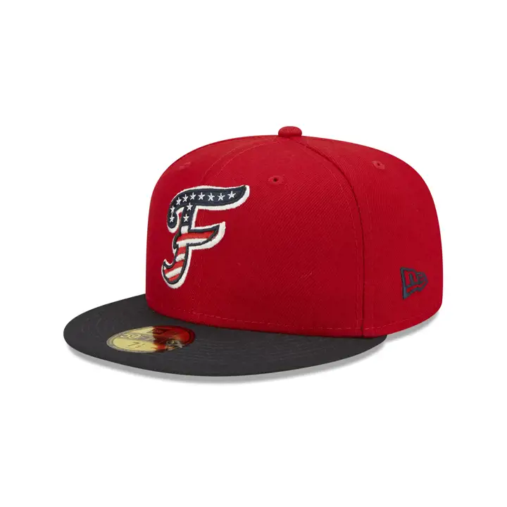 Collection Authentique 59Fifty des Fredericksburg Nationals MiLB