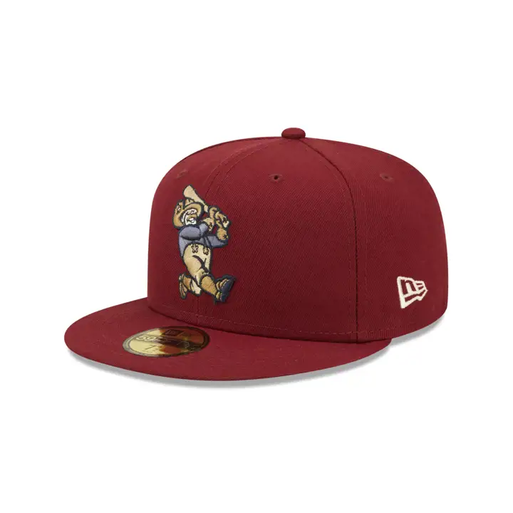FRISCO ROUGHRIDERS MiLB Authentic Collection 59Fifty rougefoncé