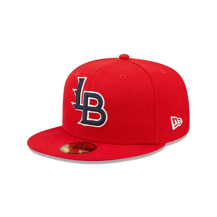 LOUISVILLE BATS Collection authentique MiLB 59Fifty ROUGE