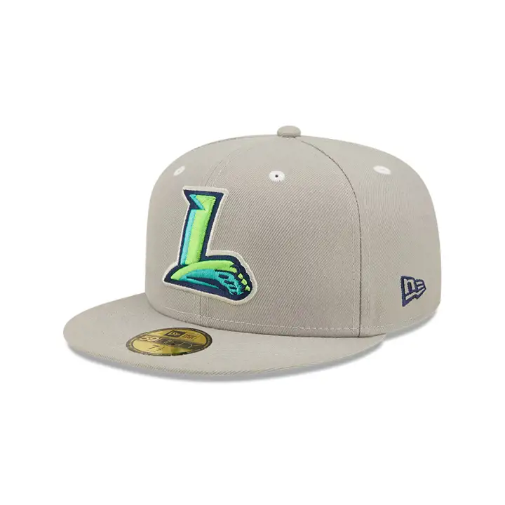 LYNCHBURG HILLCATS MiLB Authentic Collection 59Fifty gris