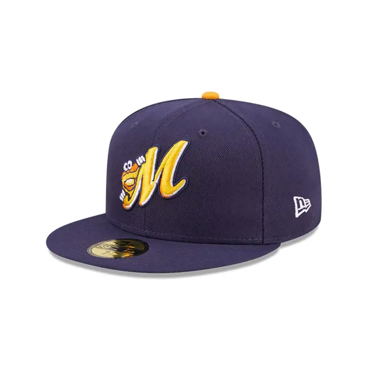 MONTGOMERY BISCUITS Collection authentique MiLB 59Fifty MARINE