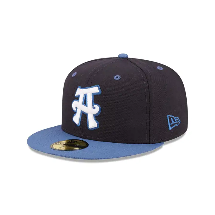 ASHEVILLE TOURISTS MiLB Authentic Collection 59Fifty MARINE