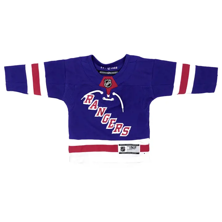 Maillot Premier BLUE des Rangers de New York de la LNH pour bébé