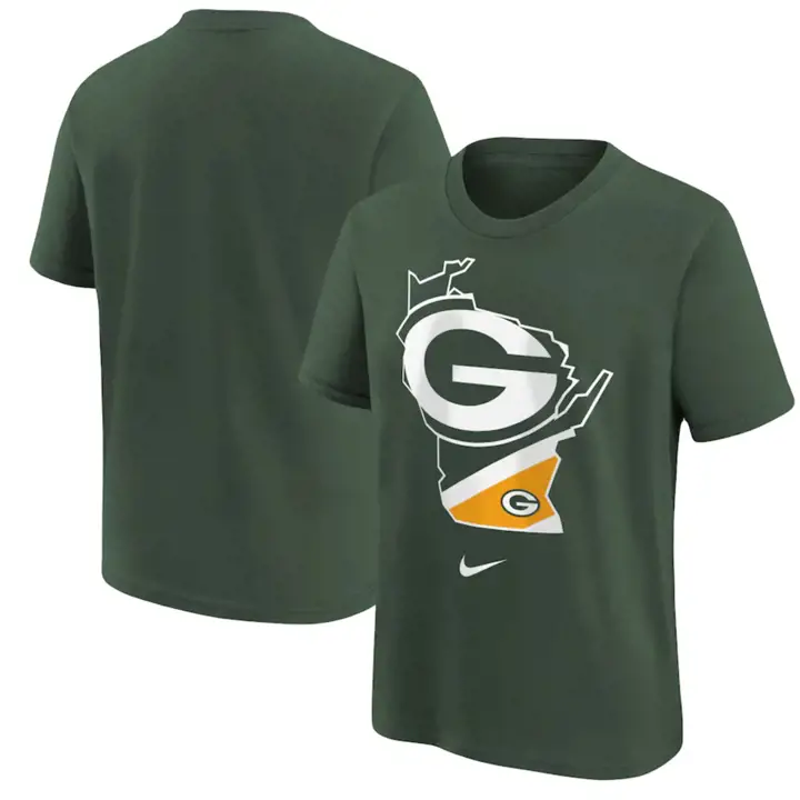 T-SHIRT ENFANT NFL GREEN BAY PACKERS HOMETOWN 21 vert
