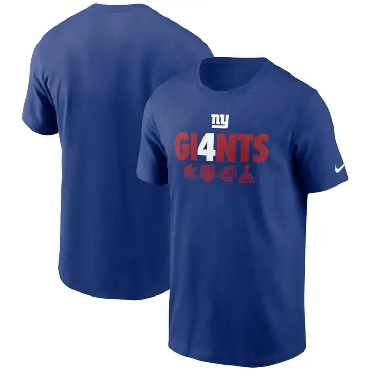 T-SHIRT ENFANT NFL NEW YORK GIANTS HOMETOWN 21 bleu