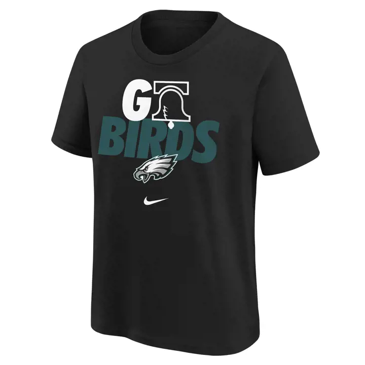 T-SHIRT PHILADELPHIA EAGLES NFL ENFANT HOMETOWN 21 noir