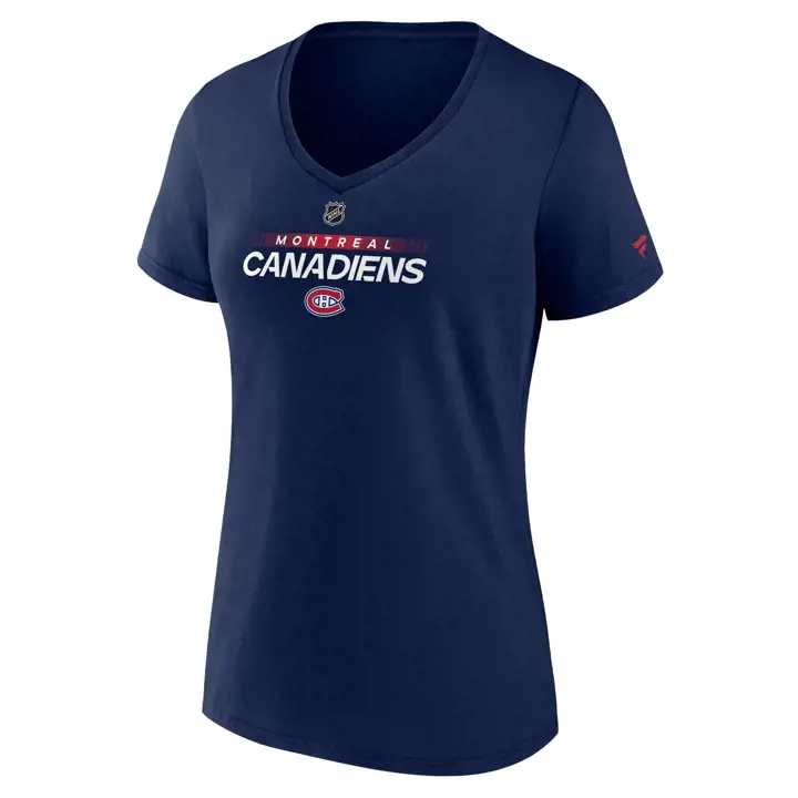 T-shirt NHL pour femme Montréal Canadiens AP Prime 22 marine