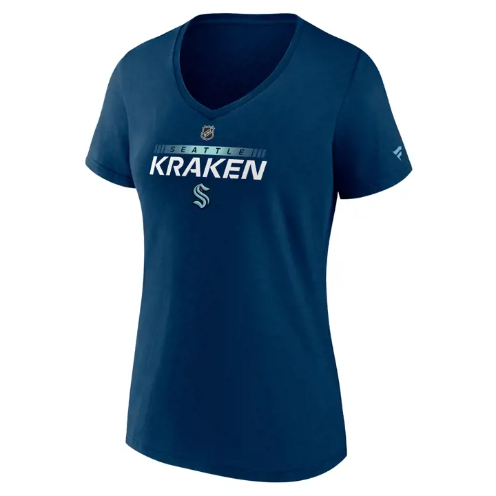 T-shirt Femme Seattle Kraken NHL AP Prime 22 Marine