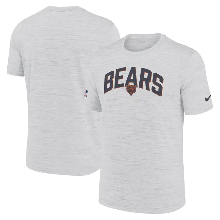 T-shirt NFL Chicago Bears Sideline Velocity 22 GRIS
