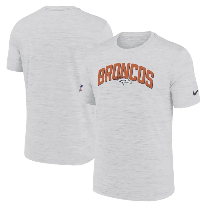 T-shirt Denver Broncos NFL Sideline Velocity 22 GRY