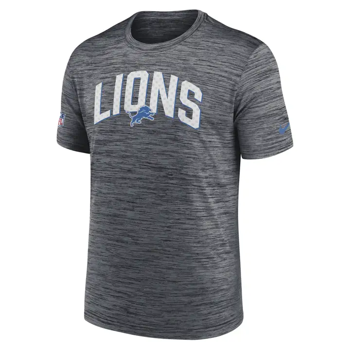 T-shirt Detroit Lions NFL Sideline Velocity 22 GRY