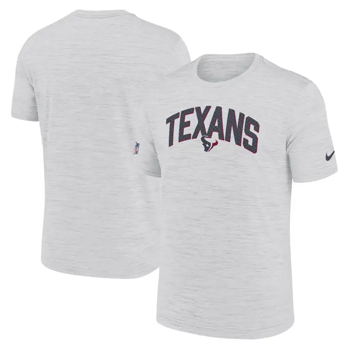 T-shirt Houston Texans NFL Sideline Velocity 22 GRIS