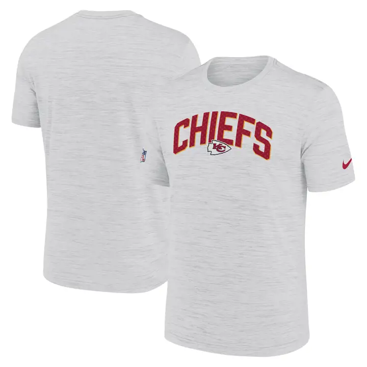 T-shirt Kansas City Chiefs NFL Sideline Velocity 22 GRIS