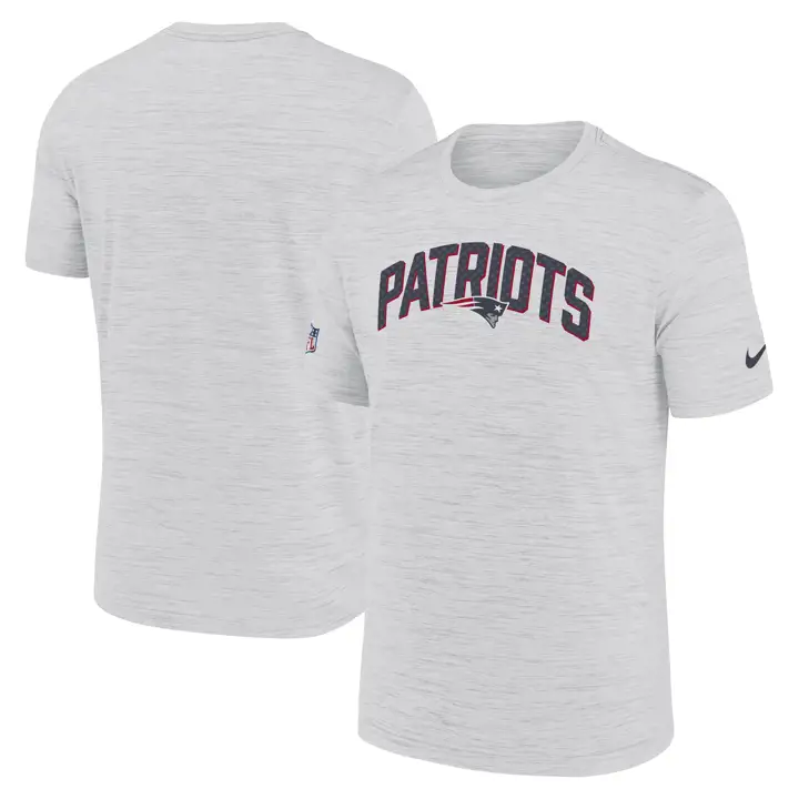 T-shirt New England Patriots NFL Sideline Velocity 22 GRY