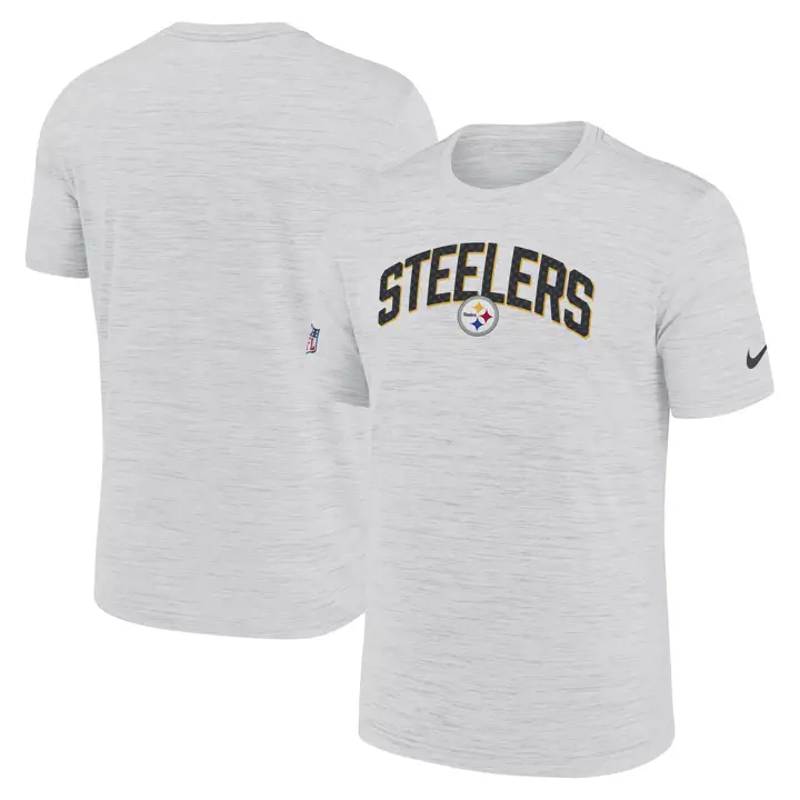T-shirt Pittsburgh Steelers NFL Sideline Velocity 22 GRY