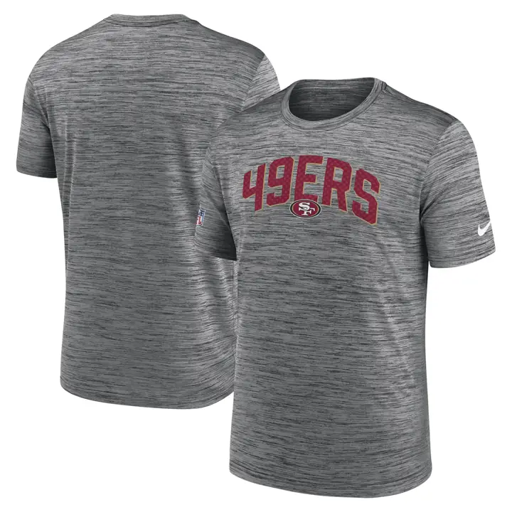 T-shirt Velocity NFL Sideline San Francisco 49ers 22 GRY